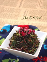 蒜茸红苋菜的做法