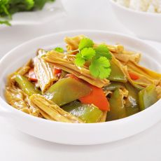 蚝油腐竹的做法