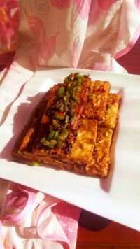 土家香煎豆腐的做法