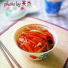 酸甜茄条的做法 酸甜茄条的做法