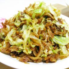 家常素炒饼的做法