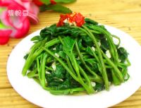 蒜茸空心菜的做法