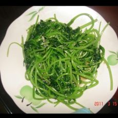 蒜葺茼蒿的做法
