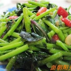 清炒番薯藤的做法