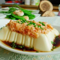 虾蓉蒸豆腐-首发的做法 虾蓉蒸豆腐-首发的做法
