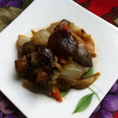 肉汤烩菜的做法