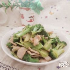 西兰花炒肉的做法 西兰花炒肉的做法