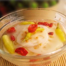 泡椒藕片的做法