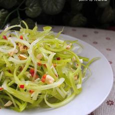 绢丝西芹的做法 绢丝西芹的做法