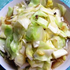 醋溜包菜的做法
