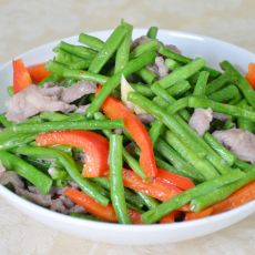 肉丝炒豆角的做法 肉丝炒豆角的做法