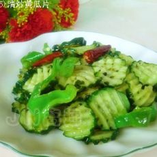 清炒黄瓜片的做法 清炒黄瓜片的做法
