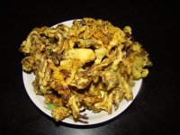 香炸蘑菇的做法