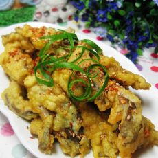 酥炸蘑菇的做法