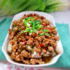肉末茄子的做法