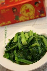 清炒潮汕春菜的做法
