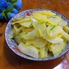 清炒土豆片的做法