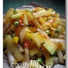 清炒西瓜皮的做法 清炒西瓜皮的做法