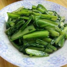 清炒苦麦菜的做法