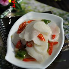 炝炒山药片的做法 炝炒山药片的做法