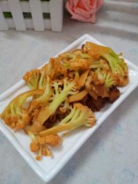 干煸花菜的做法
