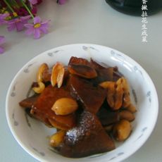 酱香撇拉花生咸菜的做法