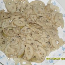 醋溜藕片的做法