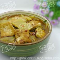 笋苔烩豆腐 的做法 笋苔烩豆腐 的做法