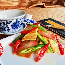 腊味家常豆腐的做法 腊味家常豆腐的做法