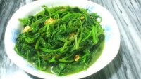清炒番薯叶的做法