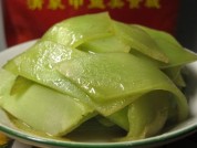 清炒莴苣的做法