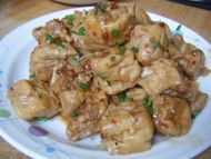 红烧油豆腐镶肉的做法