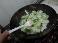 清炒黄白菜的做法