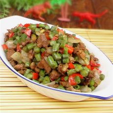 肉末豇豆的做法 肉末豇豆的做法