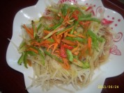 炝土豆丝的做法