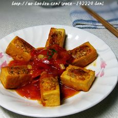 茄香酿豆腐的做法 茄香酿豆腐的做法
