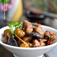 无油香菇栗子鸡的做法 无油香菇栗子鸡的做法