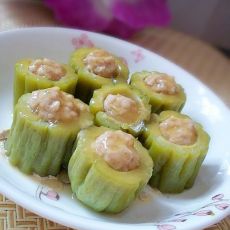 苦瓜酿肉的做法