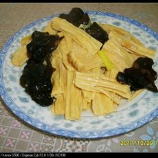 清炒腐竹的做法