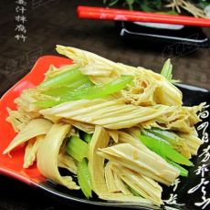 姜汁腐竹拌芹菜的做法 姜汁腐竹拌芹菜的做法