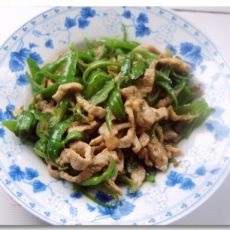 青椒肉丝的做法