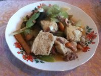 烧烩冻豆腐的做法
