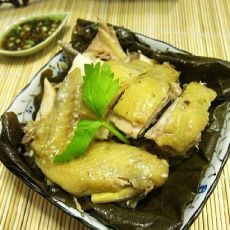 荷叶盐焗鸡的做法 荷叶盐焗鸡的做法