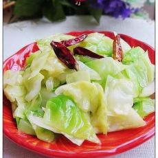 麻辣卷心菜的做法