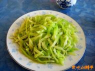 清炒莴苣丝的做法
