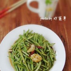 清炒红薯梗的做法 清炒红薯梗的做法
