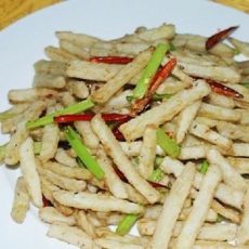 干煸土豆条的做法