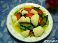 爆炒墨鱼卷的做法