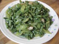 爆炒响豆角的做法