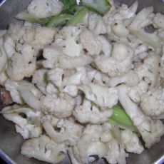清炒菜花的做法 清炒菜花的做法